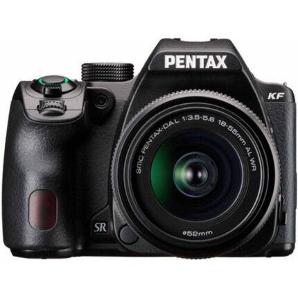 Pentax KF DSLR Camera with 18-55mm Lens Black
