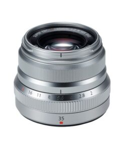 Fujifilm – XF 35mm f/2 R WR Lens (Silver)