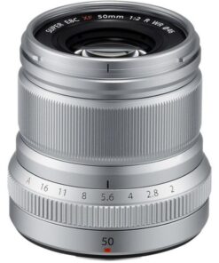Fujifilm – XF 50mm f/2 R WR Lens (Silver)