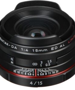 Pentax – HD-DA 15mm f/4 ED AL Limited Lens (Black)