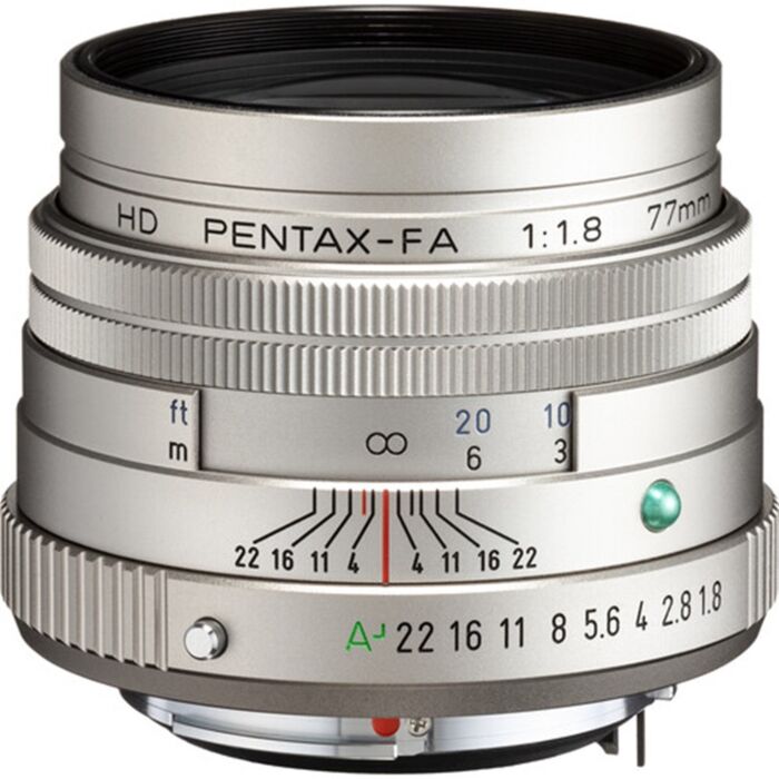 27890-1.jpg Pentax - HD-FA 77mm F1.8 Limited Lens (Silver) - Image 1