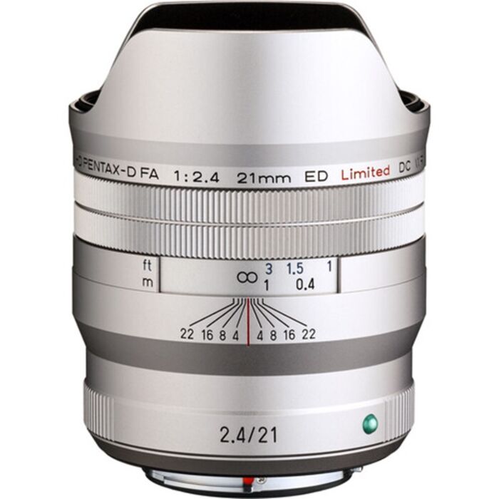 28050-1.jpg Pentax - HD-D FA 21mm f/2.4ED Limited DC WR Lens (Silver) - Image 1