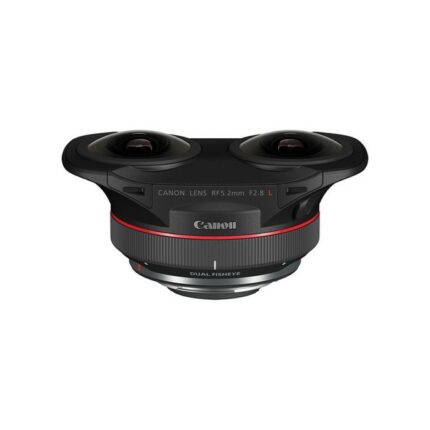 Canon - RF 5.2mm f/2.8L Dual Fisheye 3D VR Lens
