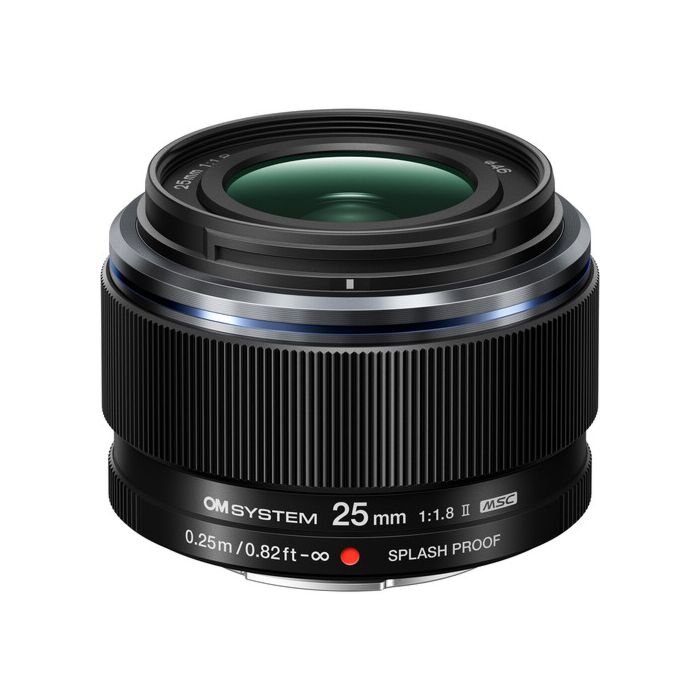 v336010bw000-1.jpg OM System - M.Zuiko Digital 25mm f/1.8 II Lens - Micro Four Thirds - Image 1