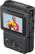 Canon - PowerShot V10 Vlog Camera, Black (International Version) - Silver - Image 5